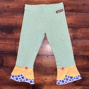 Matilda Jane Garden Path Scrappy Leggings | Size 4